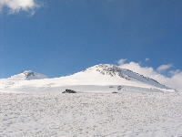 Вершины Эльбруса со Скал Пастухова
