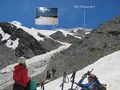 Завершающий участок подъема к перевалу Обходной 1