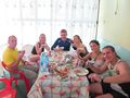 Обед по дороге в горы