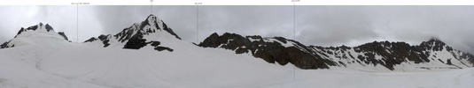 Фото 9.2 Панорама верховий ледника 244