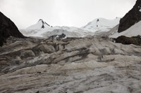 Ледопад на леднике Кельдыке Зап.
