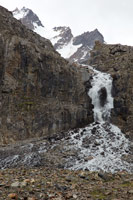 Водопад в верховьях реки Джукучак